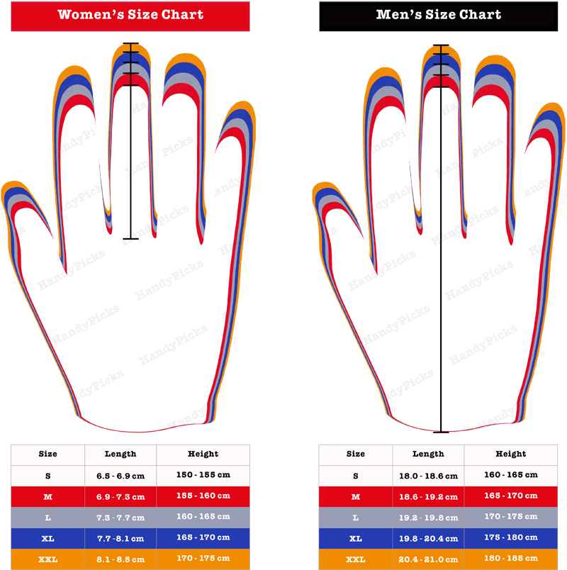 Flex Series Size Chart Handy Picks